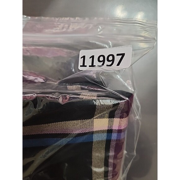 7th Avenue New York & Co Bootcut Dress Pants Womens 2 Tall Black Plaid Stretch - Picture 8 of 8